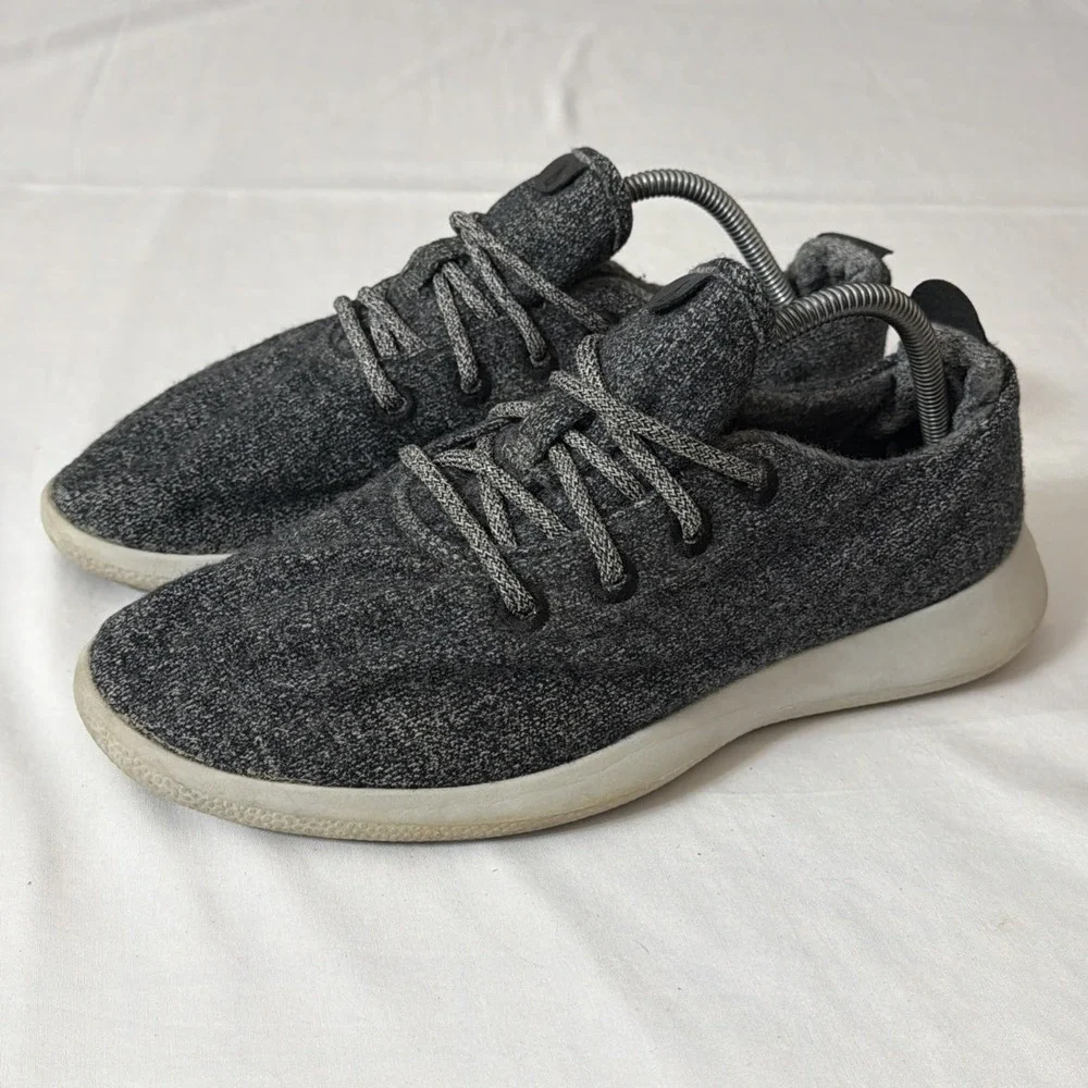 Allbirds Men Shoes NZ Merino Runners Wool Grey Sneaker Comfort Size 10 0721‎ NV1